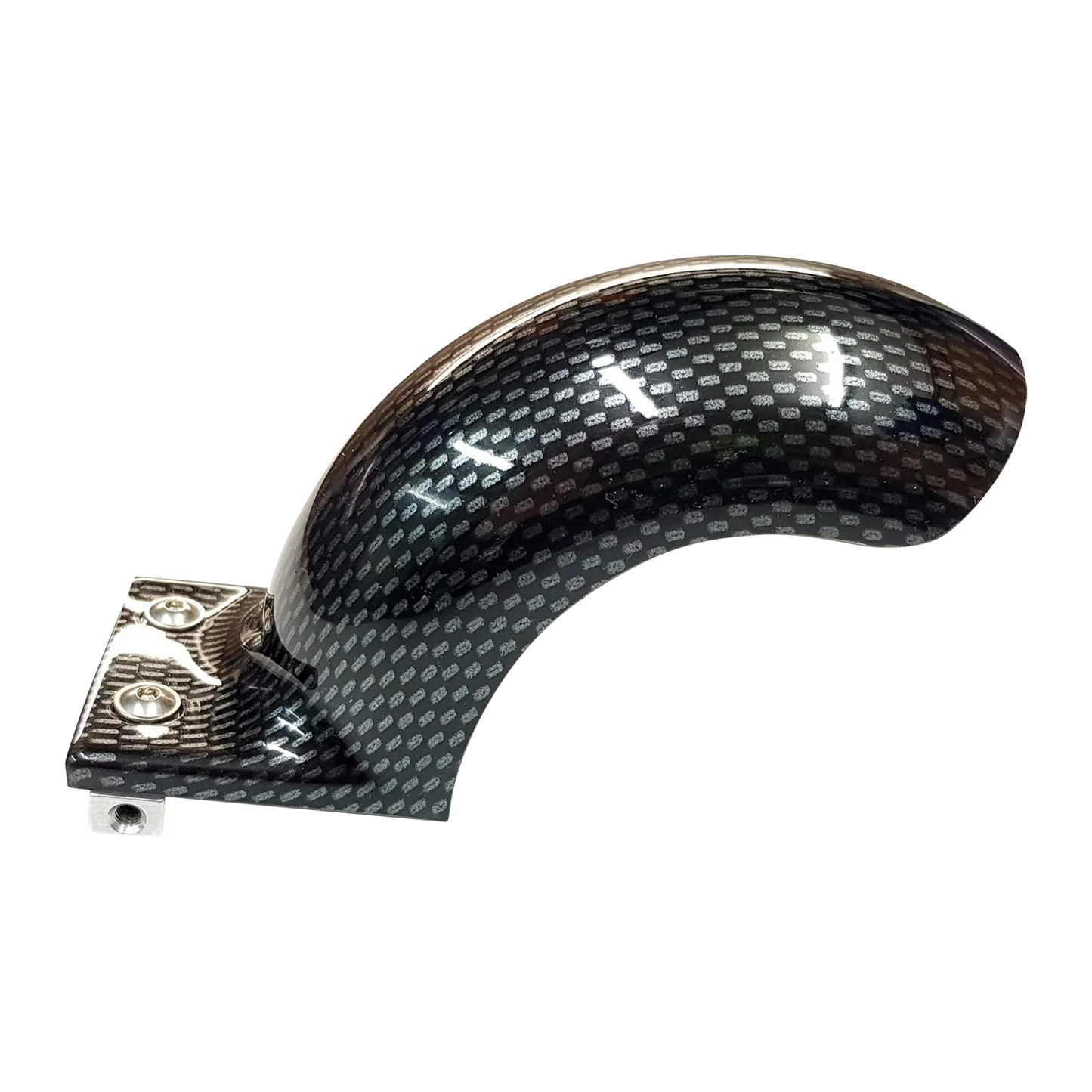 Radabdeckung in CFK-Optik für 140 mm Rad