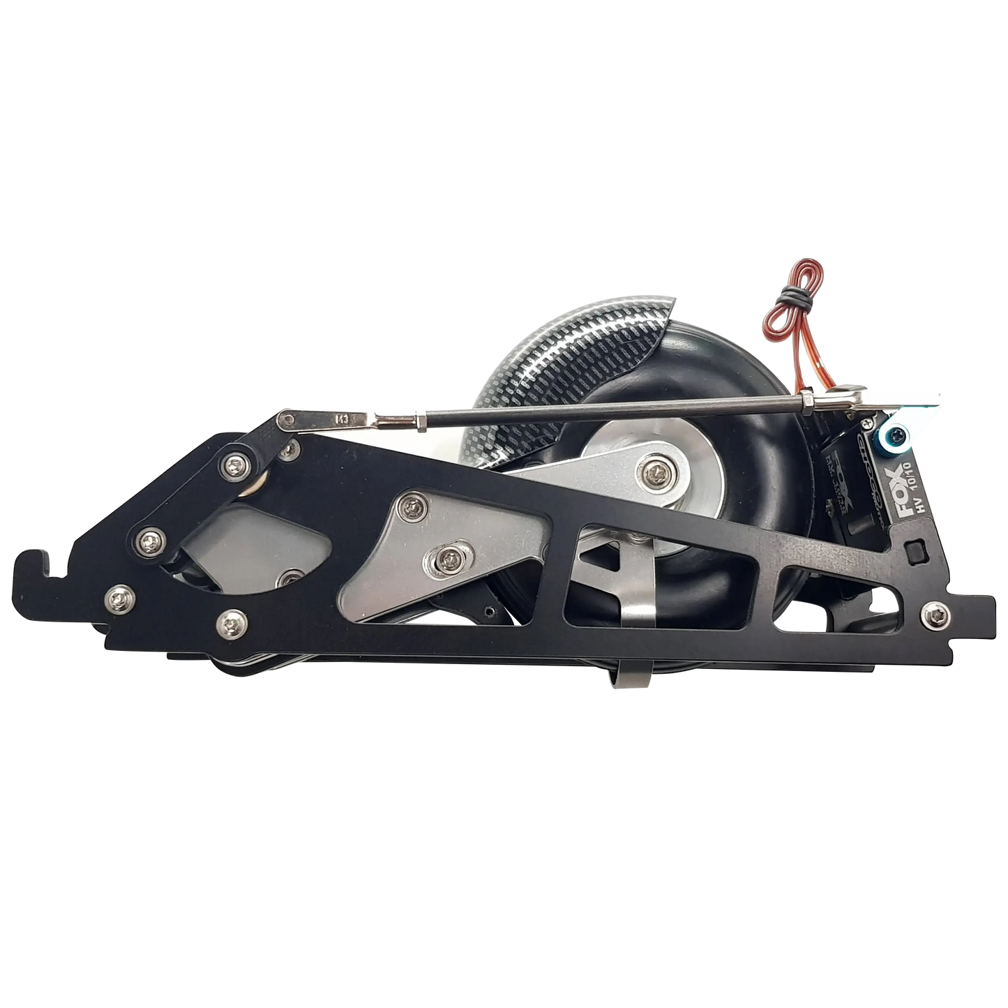 Modell des FES-EZFW im Maßstab 1:4,0 mit einem Rad von 90 mm Durchmesser