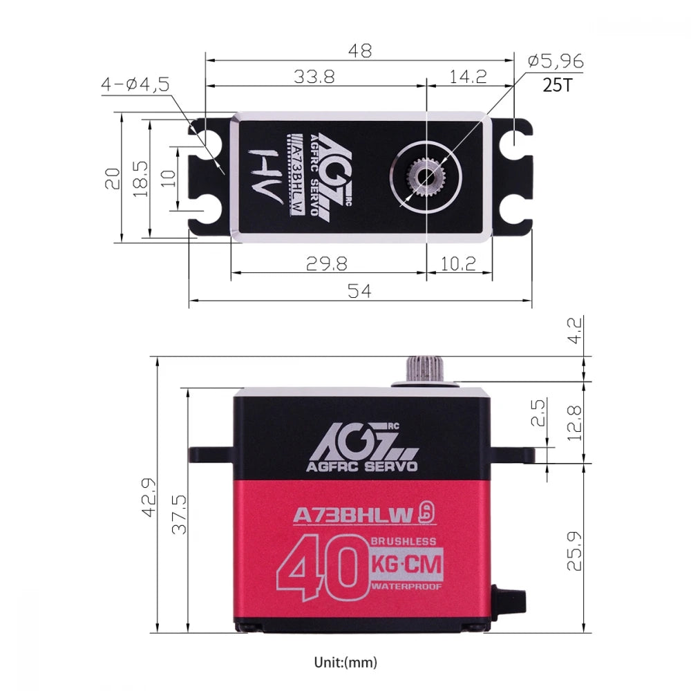 Rad-Servo DS-R003B 35Kg/cm HV Digital