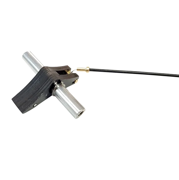 Radschuhbremse mit Bowdenzug für Rad 112 mm