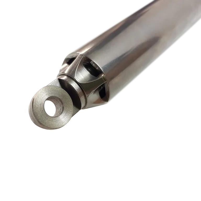 Detailansicht eines Federbeins für Wilga 2000 (DELRO) Modellflugzeug im Maßstab 1:3,0