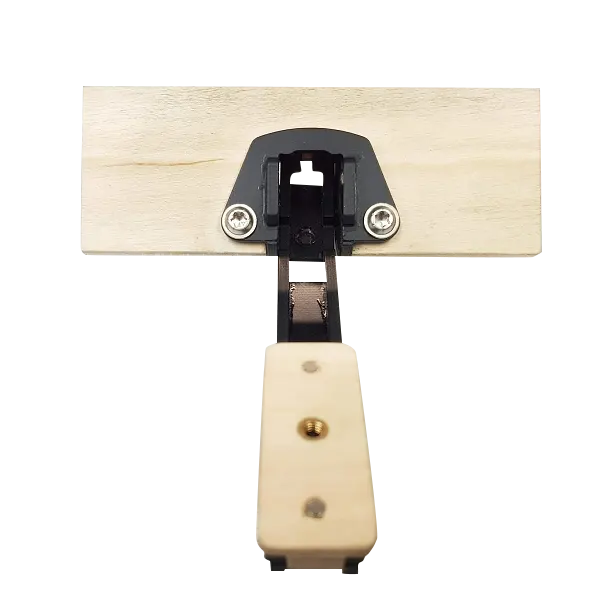 Kabinenhaubenmechanik in kurzer Bauform mit einem Verhältnis von 1:2,0 - 1:3,5