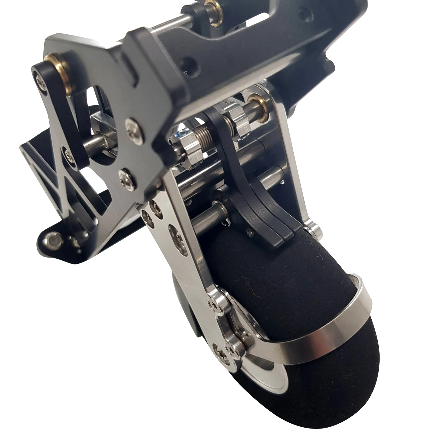 Einziehfahrwerk SLIM-LINE im Maßstab 1:4,0 mit einem Rad von 90 mm Durchmesser