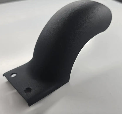 Radabdeckung für Rad 90 mm in ABS/Matt-Schwarz für Slim Line